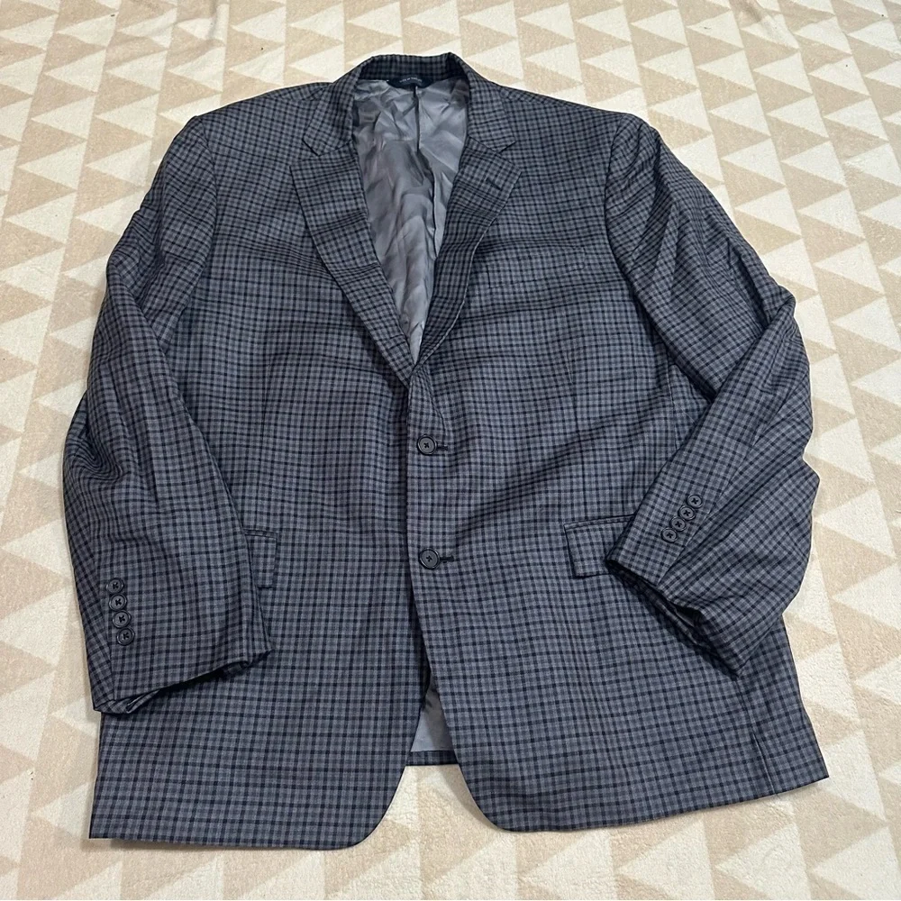 Brooks Brothers Blazer Mens 46R Regent Sport Coat Sport Coat Suit Jacket Plaid